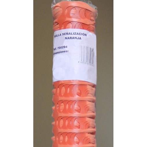 MALLA SEÑALIZACION NARANJA - 1X50 M