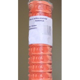 MALLA SEÑALIZACION NARANJA - 1,2X50 M