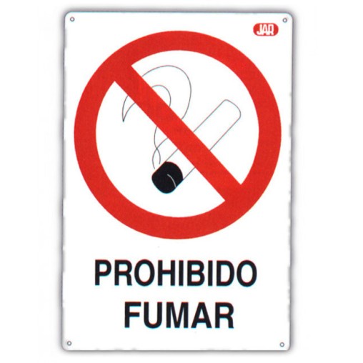 SEÑAL FIJA PROHIBIDO FUMAR