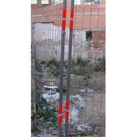 (25 u.) TUBO REFLECTANTE NARANJA