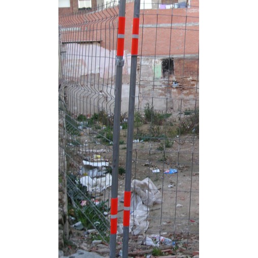 (25 u.) TUBO REFLECTANTE NARANJA