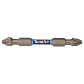 E-06292 Punta torsión Impact Premier, PZ2 - PZ2, 65 mm, Double-end, 1/4", 2 pcs