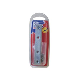 PLACA RECTA UNION ZN BL.4 PZS - 100X15 MM