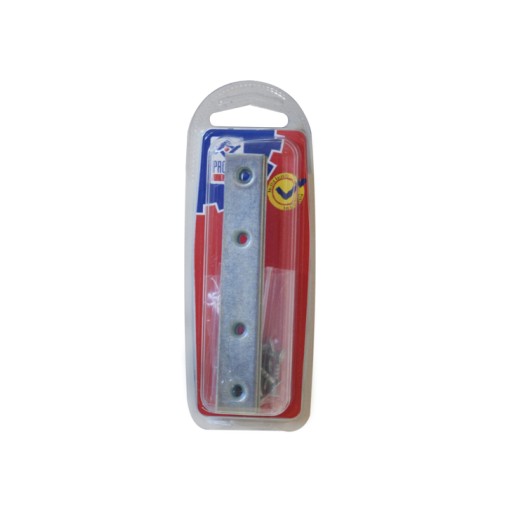 PLACA RECTA UNION ZN BL.4 PZS - 100X15 MM