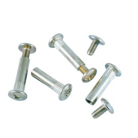TORNILLO + TUBO NIQUEL BL 4 - 8X40 MM