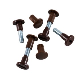 TORNILLO ENSAMBLAR MARRON BL 4 - 26-32 MM