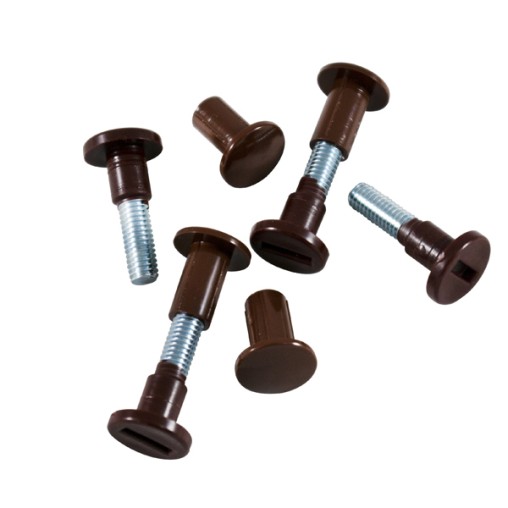 TORNILLO ENSAMBLAR MARRON BL 4 - 26-32 MM