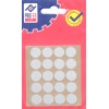 TAPON ADHESIVO GRIS BL 20 PZ - 13 MM