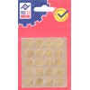 TAPON ADHESIVO ROBLE BL 20 PZ - 13 MM