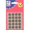 TAPON ADHESIVO WENGE BL 20 PZ - 13 MM