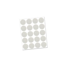 TAPON ADHESIVO TEXTIL CLARO BL20