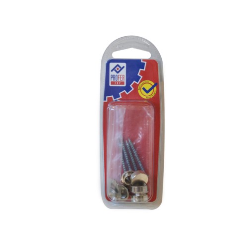 EMBELLECEDOR LISO NIQUEL B 4PZ - 14 MM