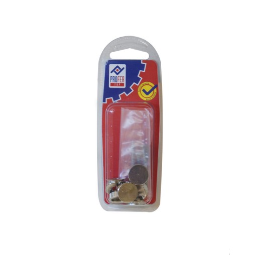 EMBELLECEDOR LISO NIQUEL B 4PZ - 16 MM