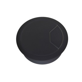 TAPON PASACABLES NEGRO BL 1PZ - 60X22 MM