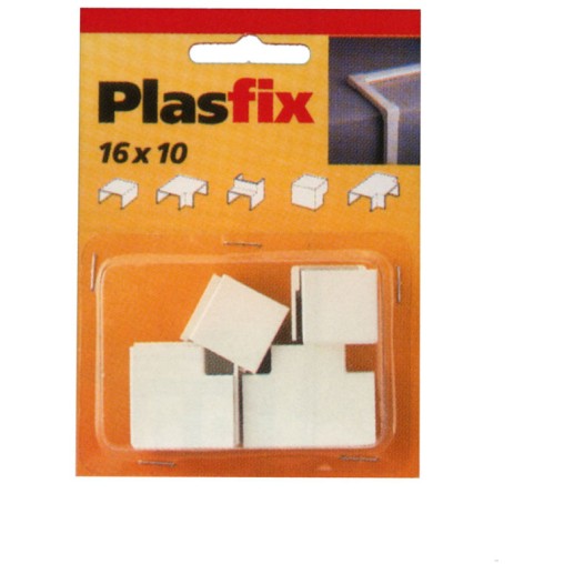 ENLACE REGLETA BLANCO - 16X10 MM