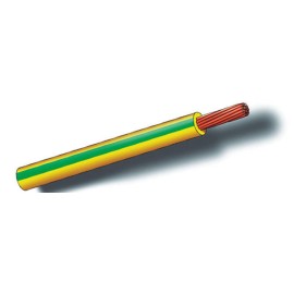 CABLE LINEA FLEXIB NEGRO 100MT H07V-K - 6 MM