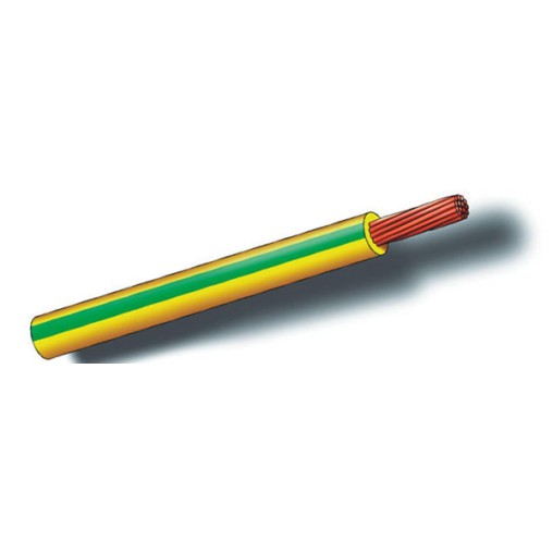 CABLE LINEA FLEXIB NEGRO 100MT H07V-K - 6 MM