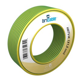 CABLE LINEA FLEXIBLE AMAR/VERDE H07V-K R/10M - 1,5