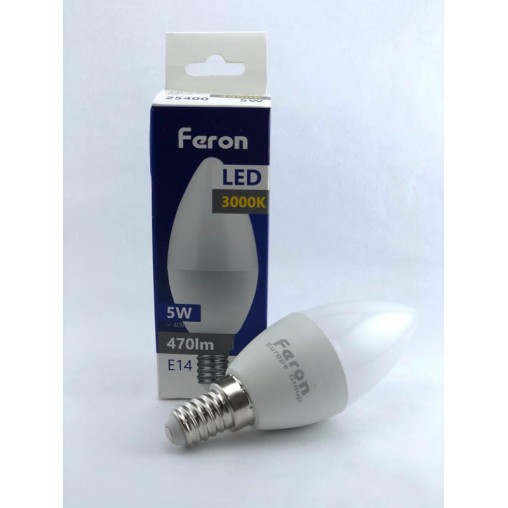 LAMPARA LED VELA E14 LC 3000K 450LM - 5 W