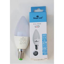 LAMPARA LED VELA E-14 F 400lm - 4 W