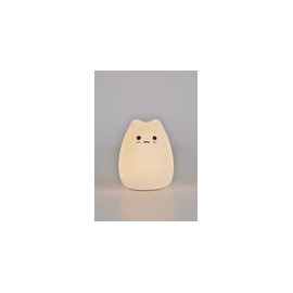 LAMPARA LED SILICONA GATITO