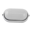 APLIQUE PARED OVAL BCO - 40W E27
