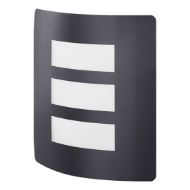 APLIQUE PARED NEGRO EXTERIOR - 1X40 W