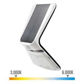 APLIQUE LED SOLAR 430 lm SENSOR PRESENCIA BCO - 3,5 W