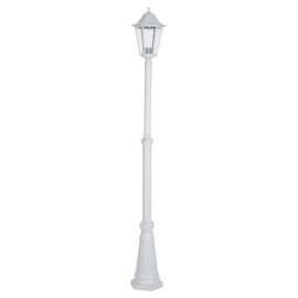 FAROLA EXTERIOR BLANCA 180CM - 100W E27