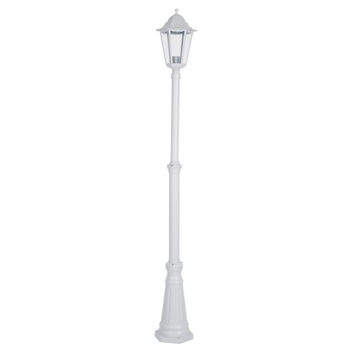 FAROLA EXTERIOR BLANCA 180CM - 100W E27