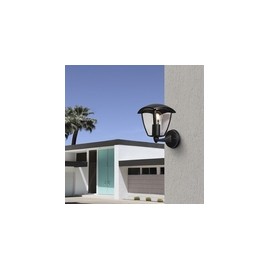 APLIQUE EXTERIOR ASCENDENTE NEGRO IP44 - 25 W