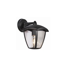 APLIQUE EXTERIOR DESCENDENTE NEGRO IP44 - 25 W