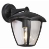 APLIQUE EXTERIOR DESCENDENTE NEGRO IP44 - 25 W