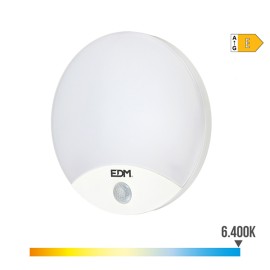 APLIQUE EXTERIOR LED 1850ml REDONDO 6400 K - 13W
