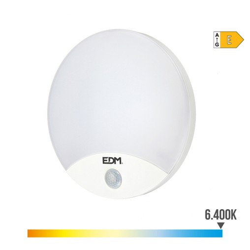 APLIQUE EXTERIOR LED 1850ml REDONDO 6400 K - 13W