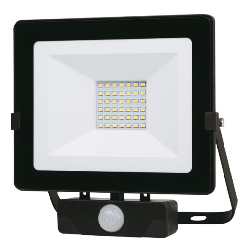 FOCO LED NEGRO IP65 C/SENSOR - 10 W