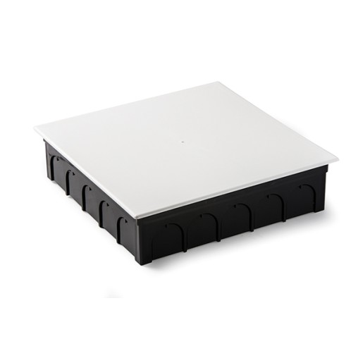 CAJA EMPOTRAR CUADRADA C/GARRAS - 250X250X65