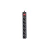 BASE MULTIPLE 6T C/I NEGRO - 1,5 M