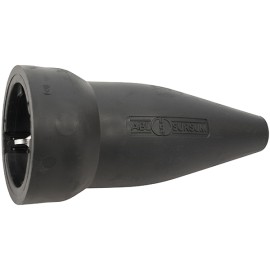 BASE IND GOMA TT 16A IP20 NEG - 4,8 MM