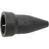 BASE IND GOMA TT 16A IP20 NEG - 4,8 MM