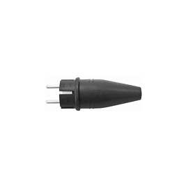CLAVIJA IND GOMA TT 16A IP44 NEG - 4,8 MM