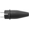 CLAVIJA IND GOMA TT 16A IP44 NEG - 4,8 MM