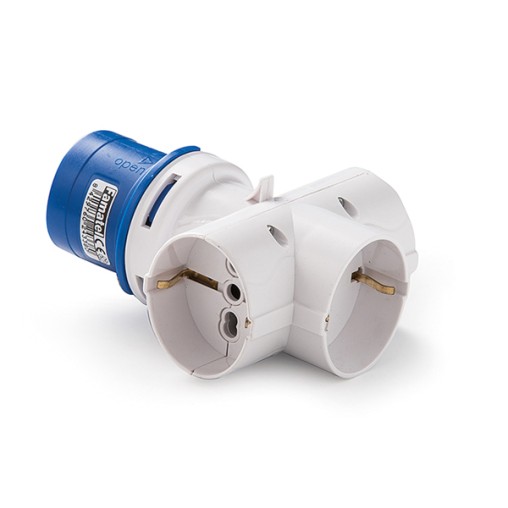 ADAPTADOR INDUSTR-DOMEST MULTI - 16 A