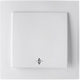 CONMUTADOR EMPOTRAR BLANCO - 10 A
