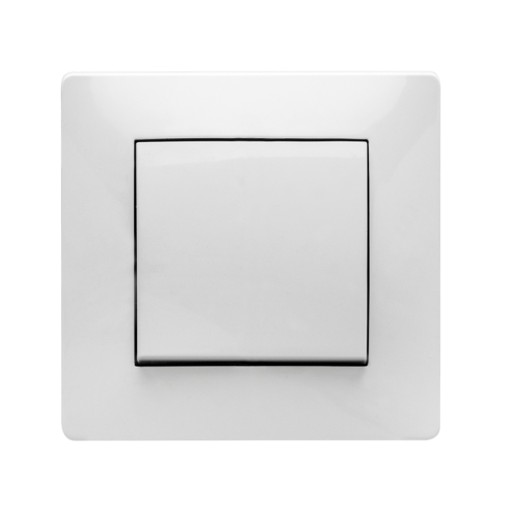 CONMUTADOR EMPOTRAR BLANCO - 10 A