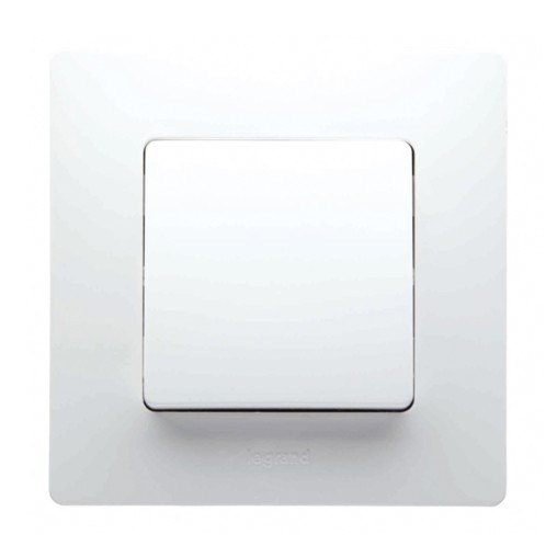 CONMUTADOR EMPOTRAR BLANCO - 10 A