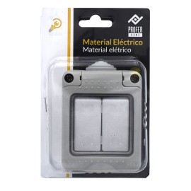 CONMUTADOR DOBLE SUPERFICIE ESTANCO IP55 - 10 A