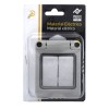 CONMUTADOR DOBLE SUPERFICIE ESTANCO IP55 - 10 A
