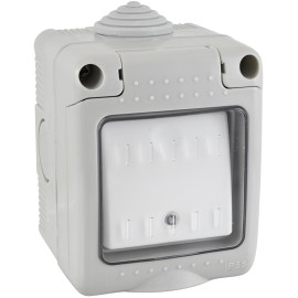 PULSADOR SUPERFICIE ESTANCO - 10 A