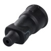 ENCHUFE GOMA NEGRO - 16 A